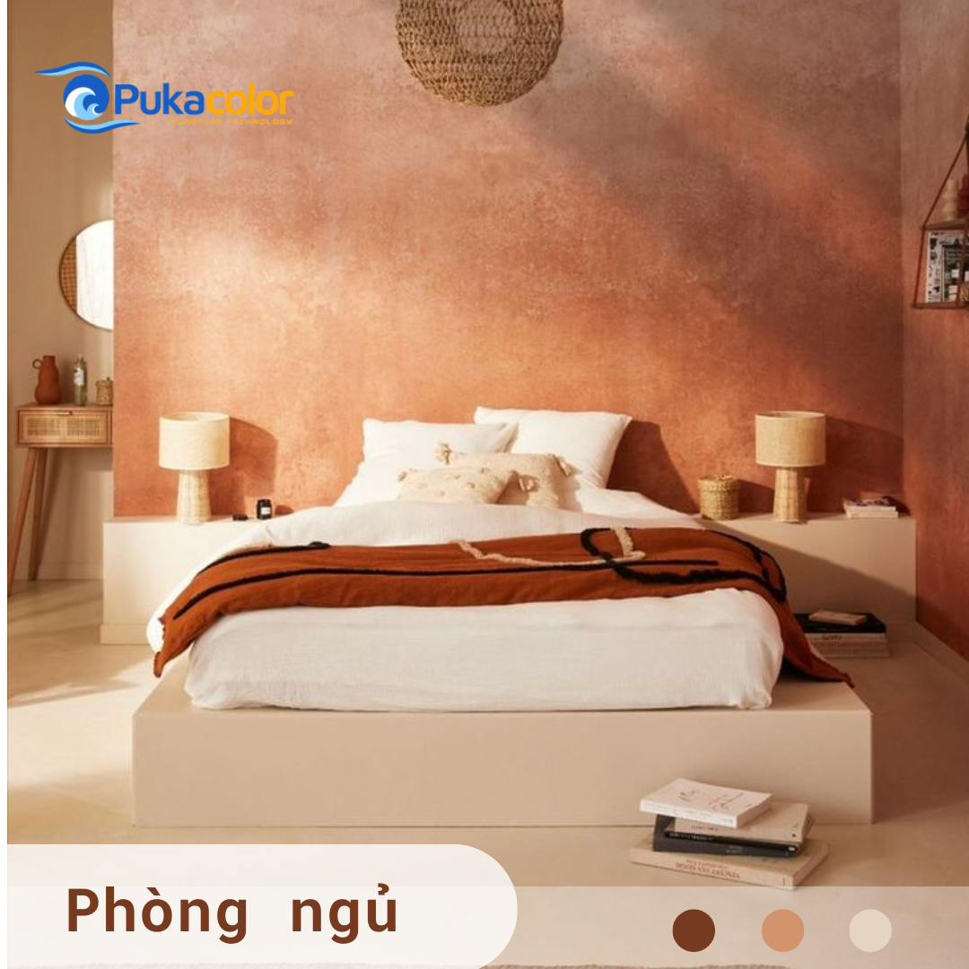 SƠN TƯỜNG ĐẤT – HÀNH TRÌNH TRỞ VỀ VỚI TỰ NHIÊN VÀ HƠI THỞ THỜI GIAN 90S 3 Sơn tường đất cho phòng ngủ