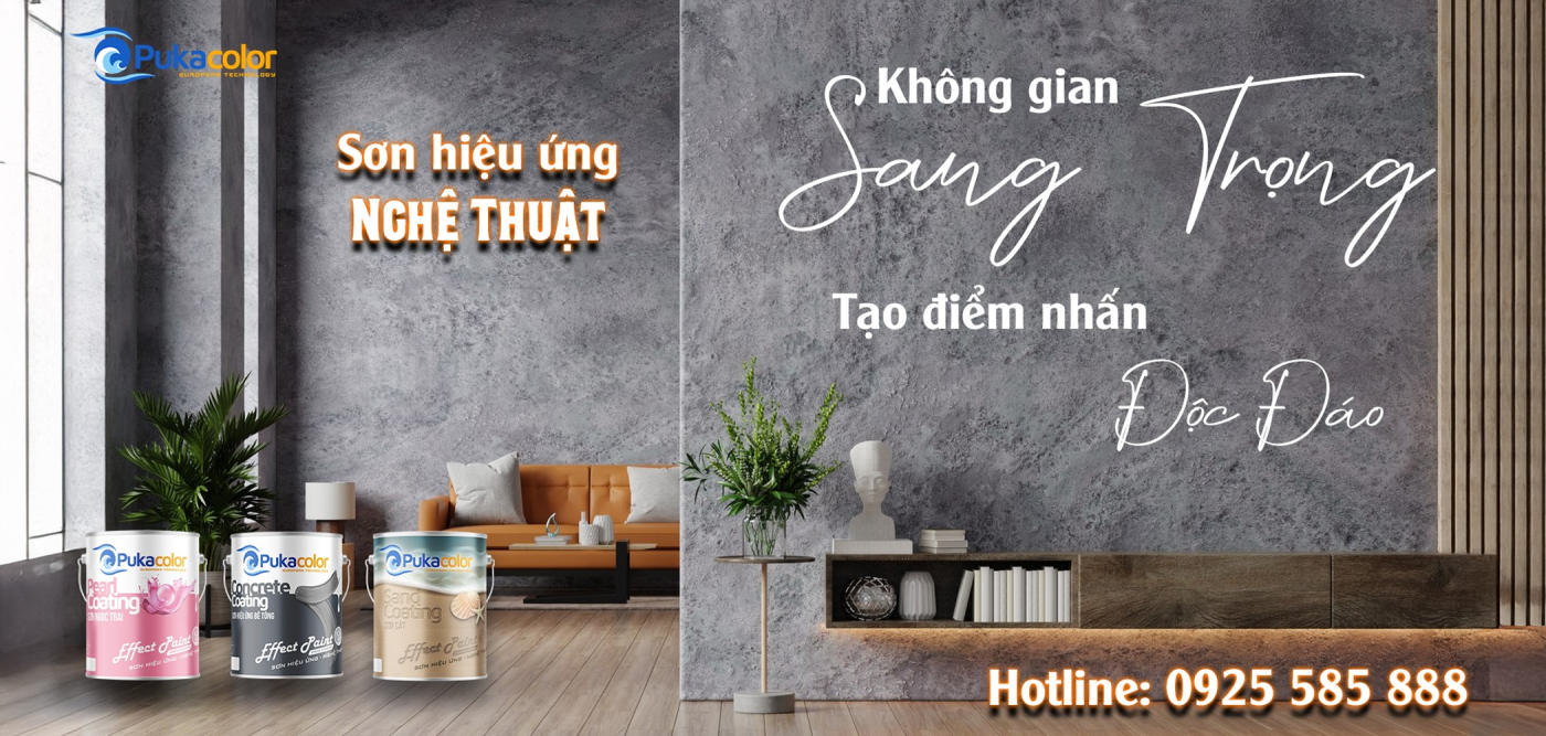 Thi công sơn hiệu ứng trọn gói toàn quốc - Báo giá chuẩn 2025 1 Sơn hiệu ứng Pukacolor banner