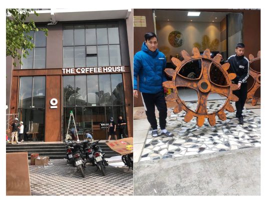 Thi công sơn rỉ sét thực tế bởi Pukacolor